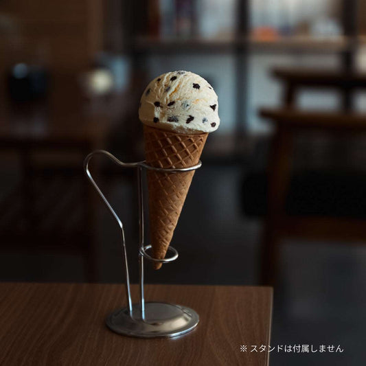 食べられないアイス チョコチップ コーン付き