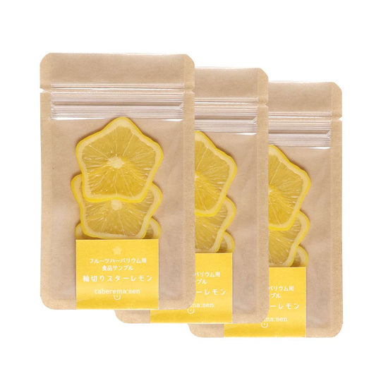 ハーバリウム用 輪切り スターレモン 3袋セット