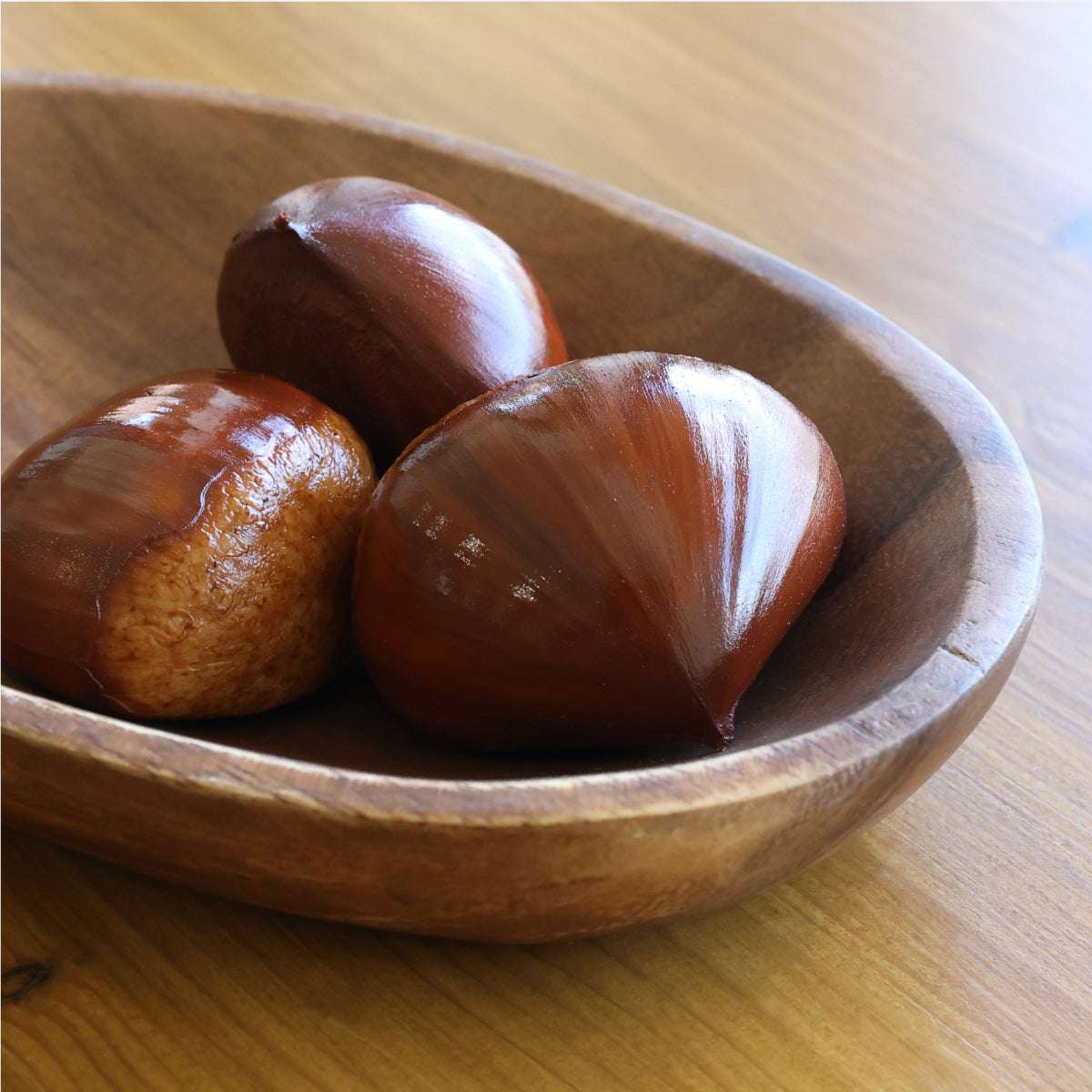 食べられない 栗 3個セット