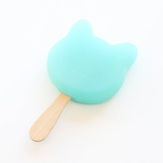 食べられない ネコ型アイスキャンディー ソーダ