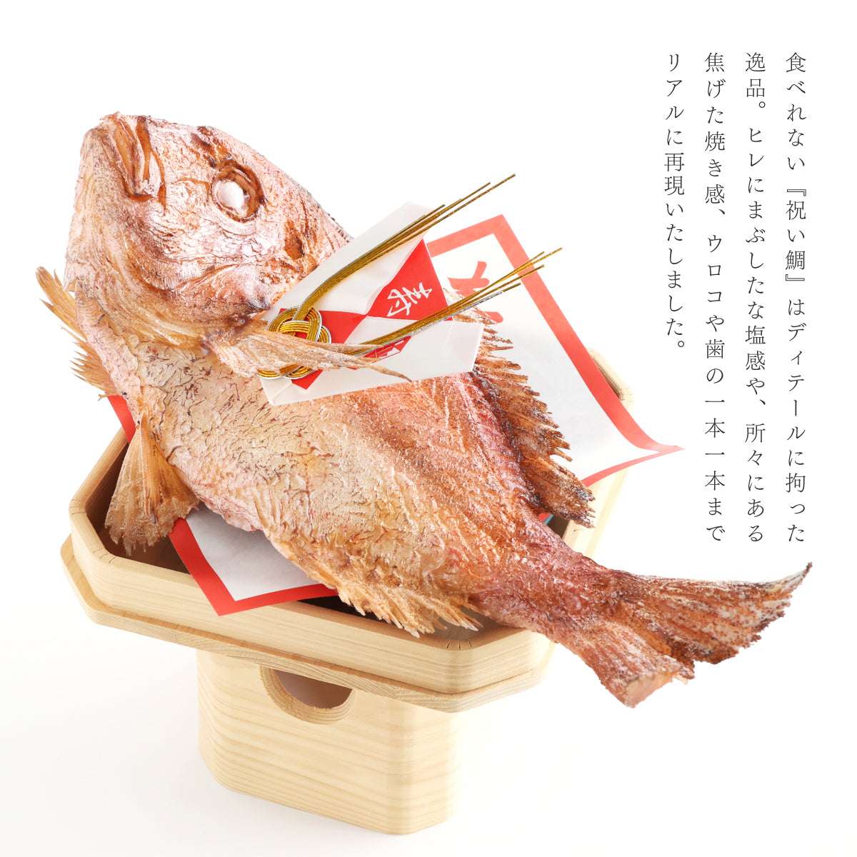 食べられない 祝い鯛