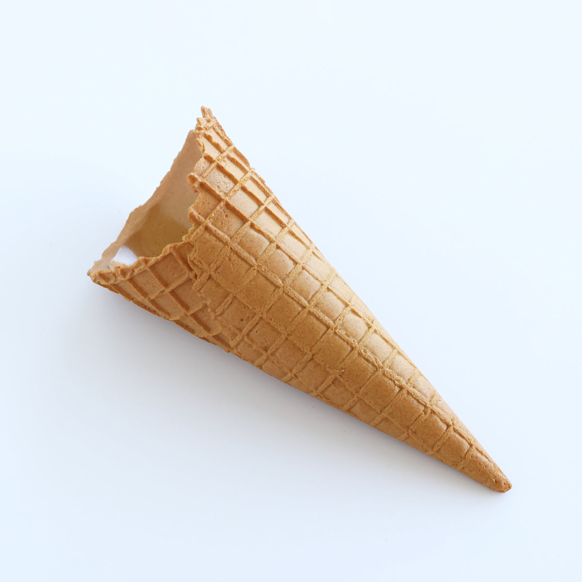 食べられない ワッフルコーン