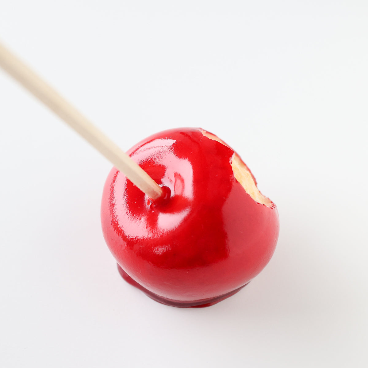 食べられない りんご飴 ハート