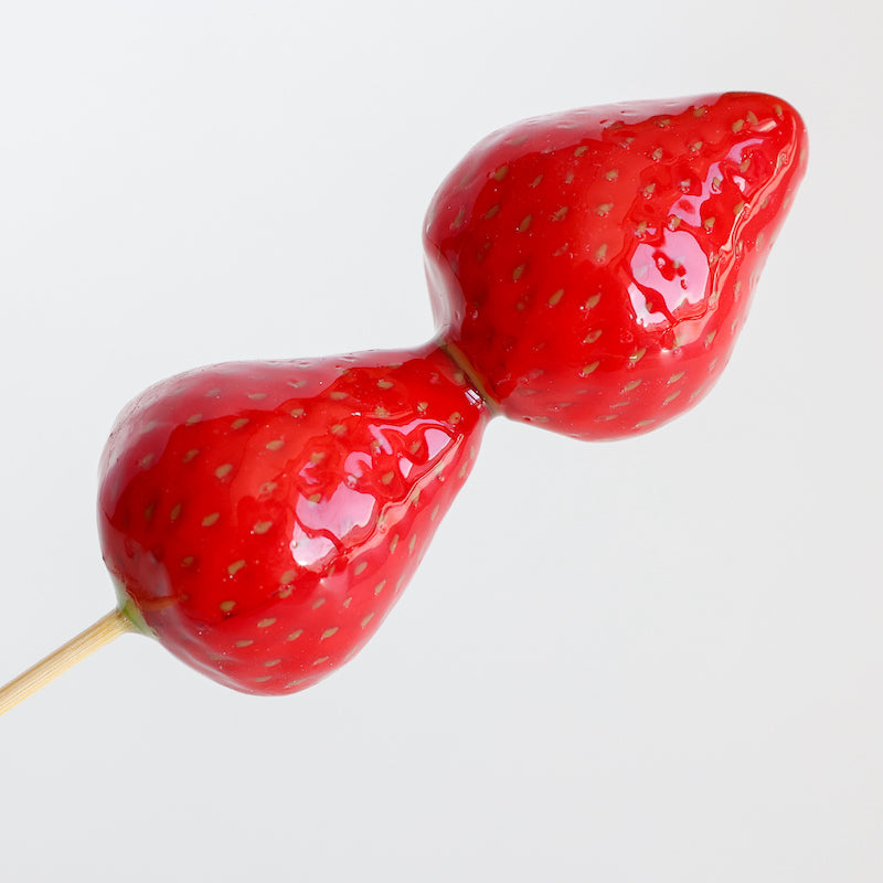 食べられない いちご飴(2個)