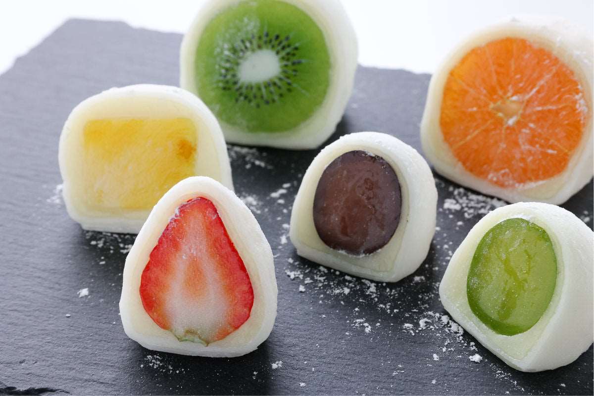 まるで本物。リアルな食品サンプル フルーツ大福 いちじく まるで本物。リアルな食品サンプル フルーツ大福 いちじく