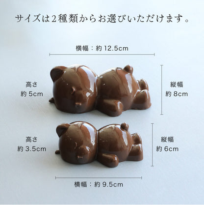 食べられない くまチョコ