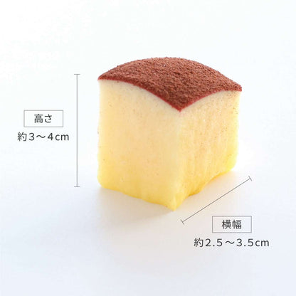 食べられない カットしたシン・りんご飴　ココア