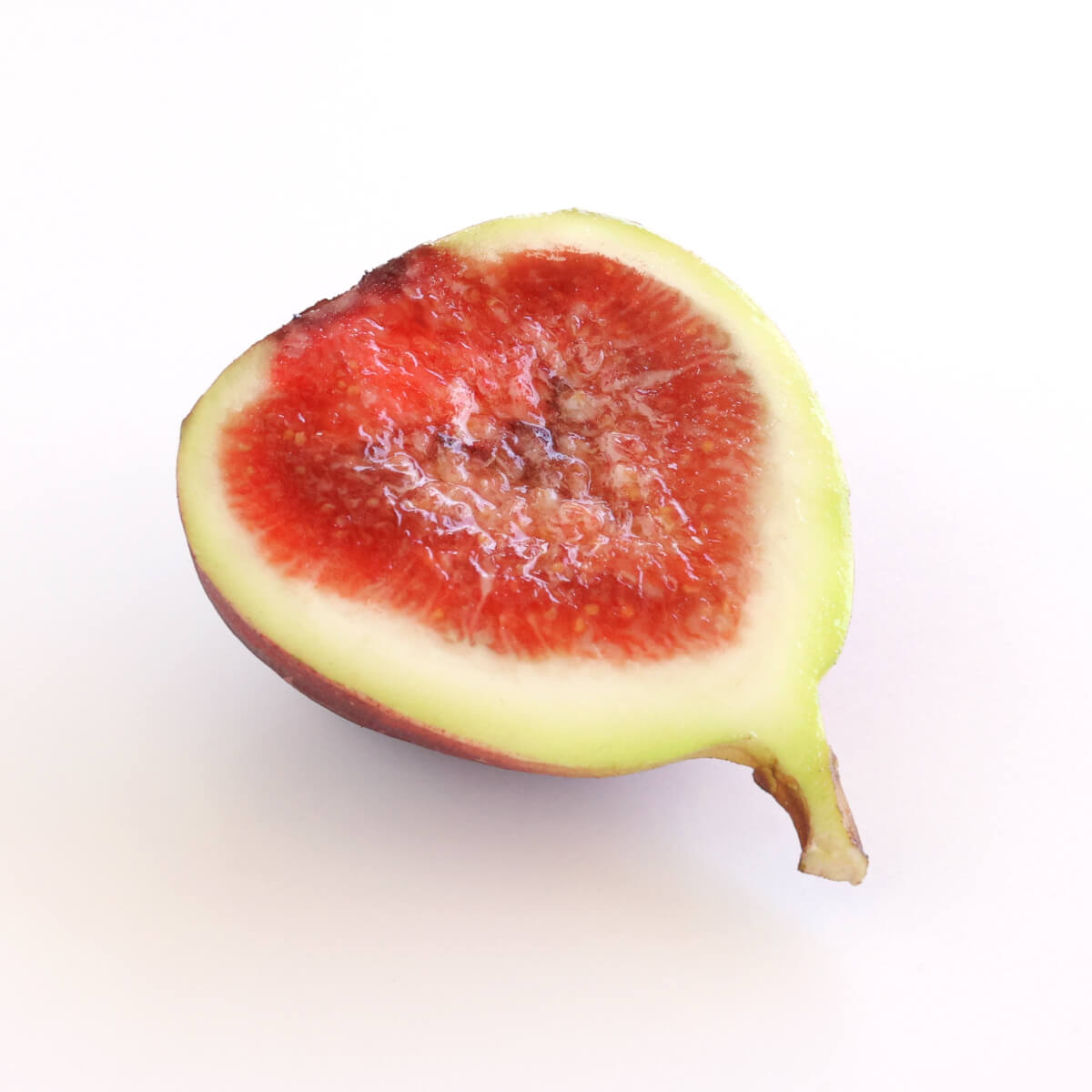 食べられない いちじく 縦切り