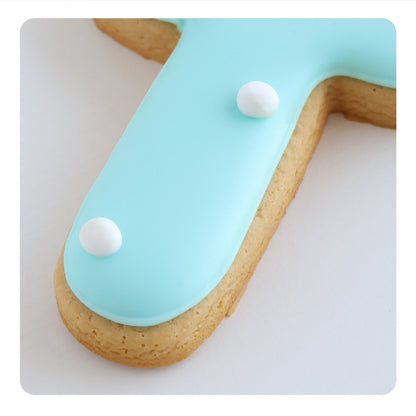 食べれない　アイシングクッキー　ブルー