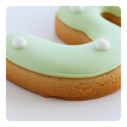 食べれない　アイシングクッキー　グリーン