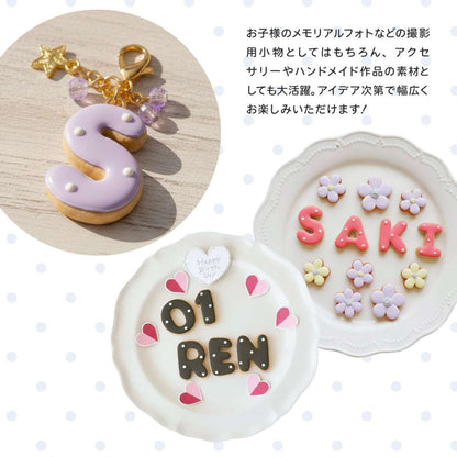 食べれない　アイシングクッキー　オレンジ