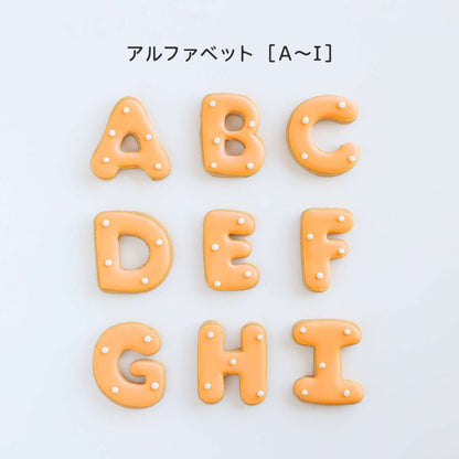 食べれない　アイシングクッキー　オレンジ