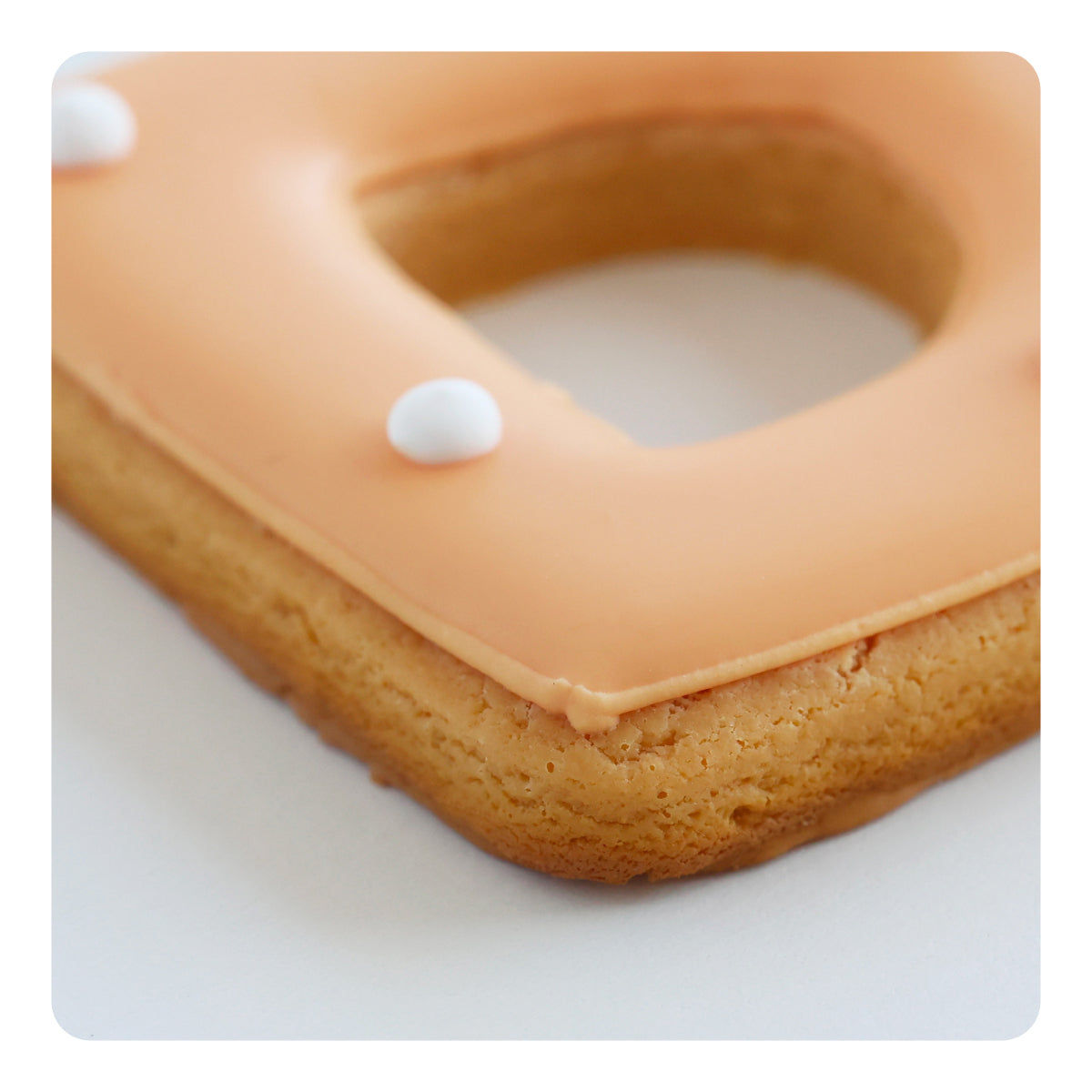 食べれない　アイシングクッキー　オレンジ