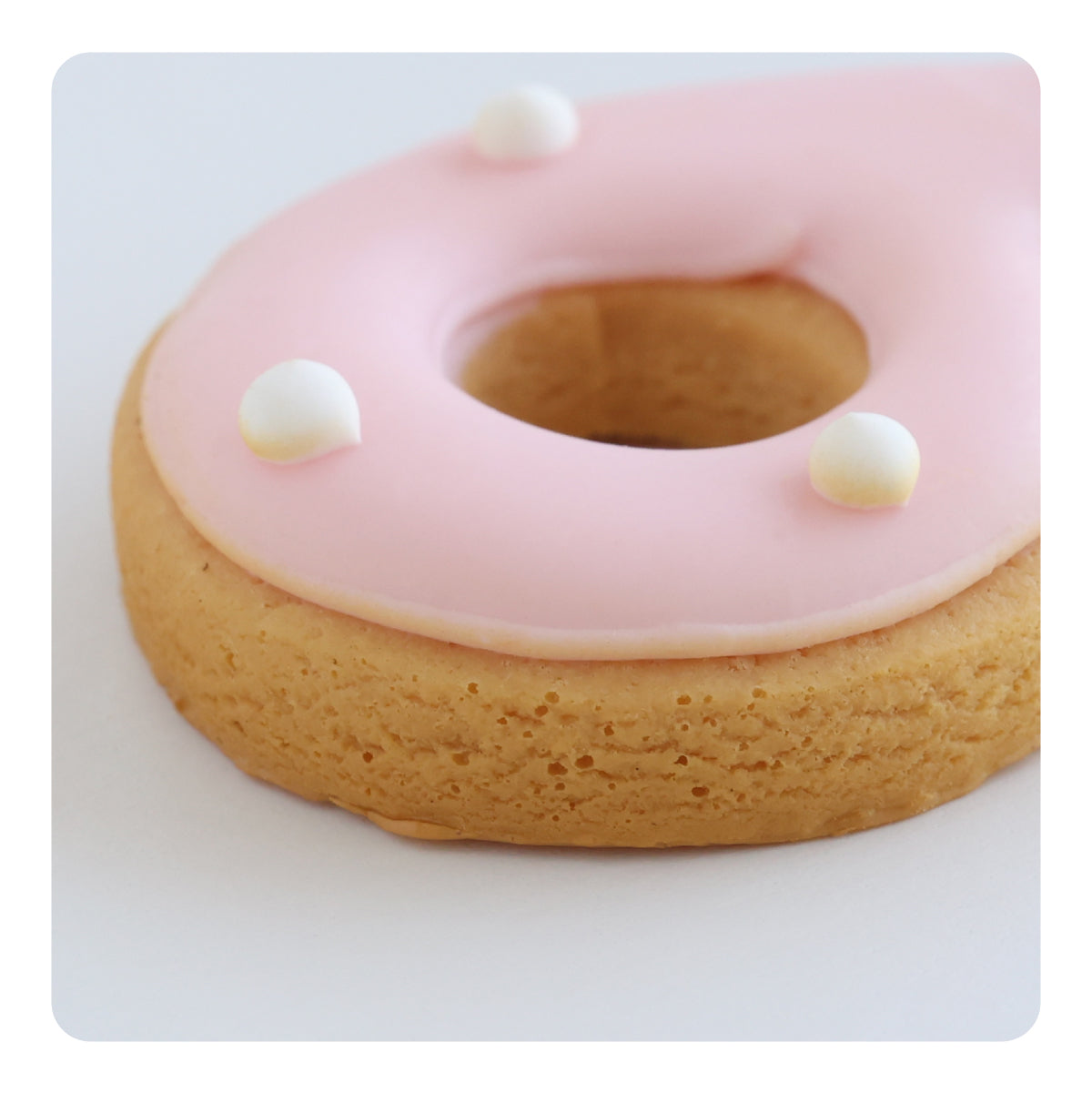 食べれない　アイシングクッキー　ピンク