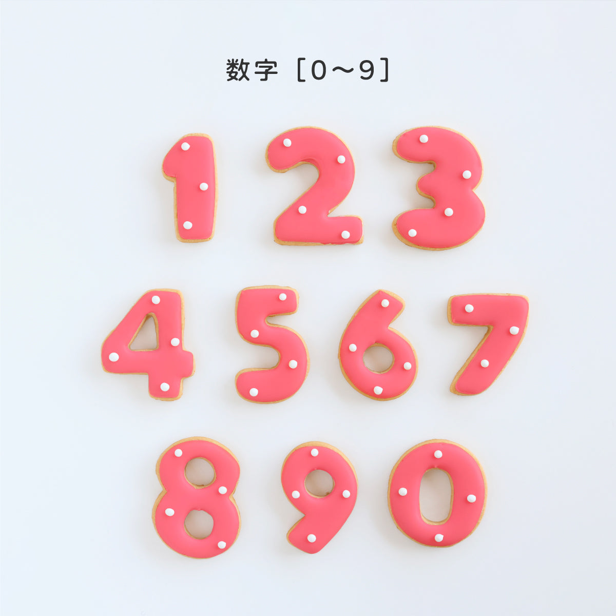 食べれない　アイシングクッキー　レッド