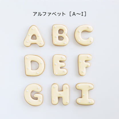 食べれない　アイシングクッキー　ホワイト