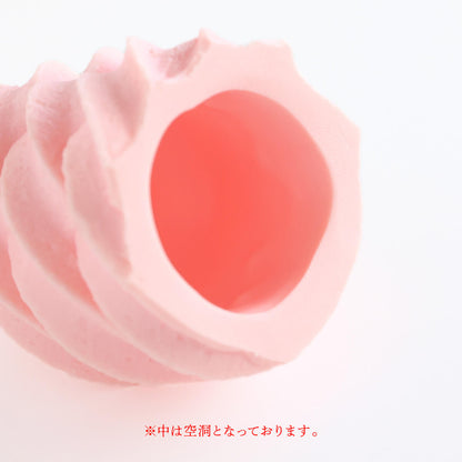 食べられない ソフトクリームの上 さくら